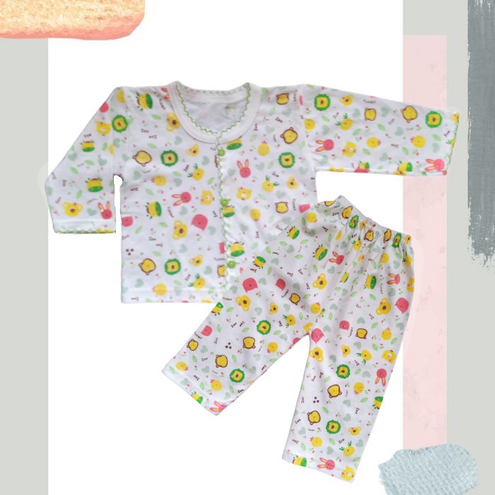 Baju Anak Perempuan | Setelan Piyama Bayi Perempuan | Piyama Bayi Perempuan Print