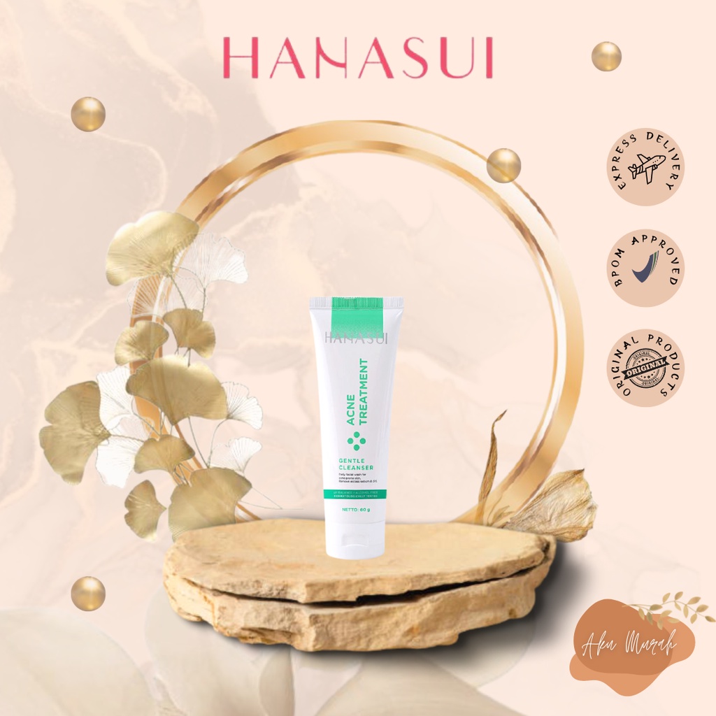 ✨ AKU MURAH ✨Hanasui Acne Treatment Gentle Cleanser