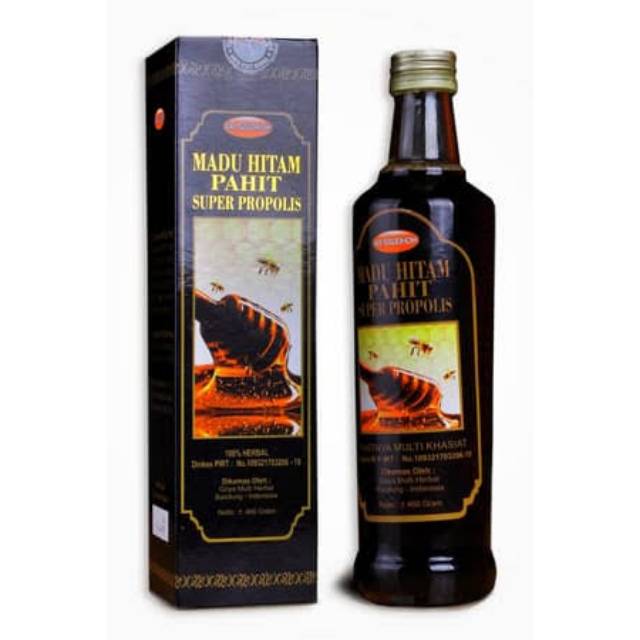 

MADU HITAM PAHIT SUPER PROPOLIS