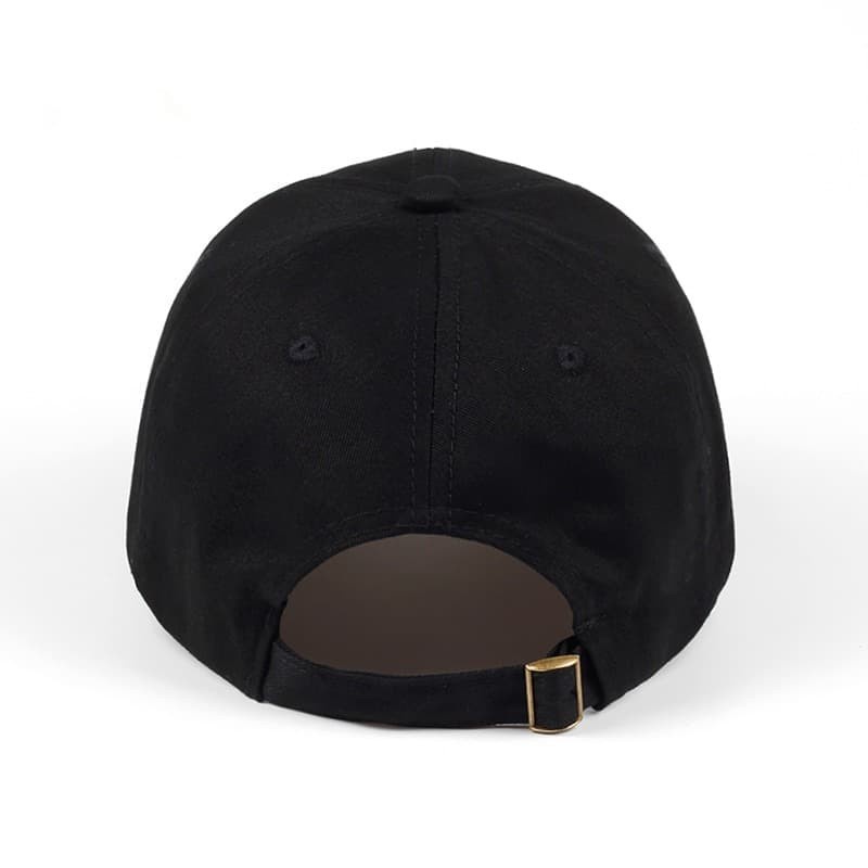 Topi Baseball Snapback Marshmello Sad - Black