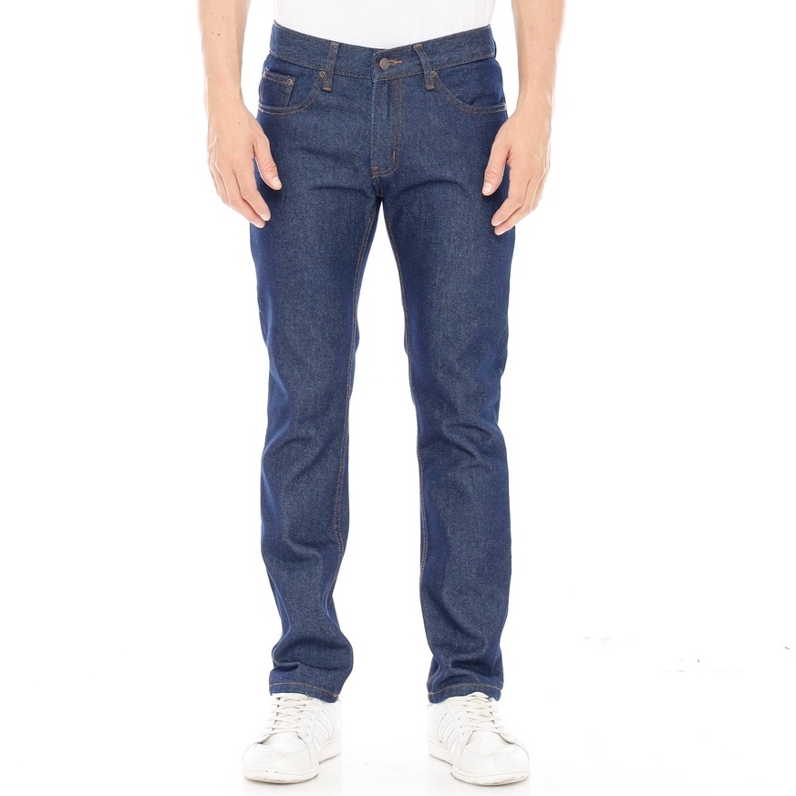 Celana Jeans Denim Pria Straight Cut AMW Jeans MER 3