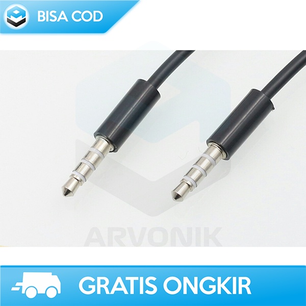 KABEL AUX AUDIO STEREO PC SMARTPHONE 3.5MM HIFI CONNECTOR 100 CM CX1