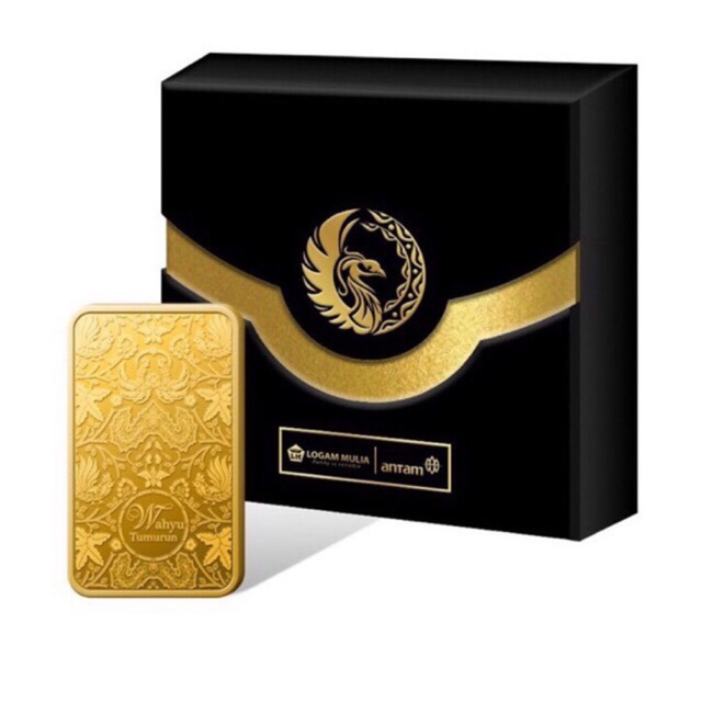 Logam mulia batik Wahyu tumurun purbonegoro 20gr 20gram / logam mulia batik sekar jagad truntum 20gr