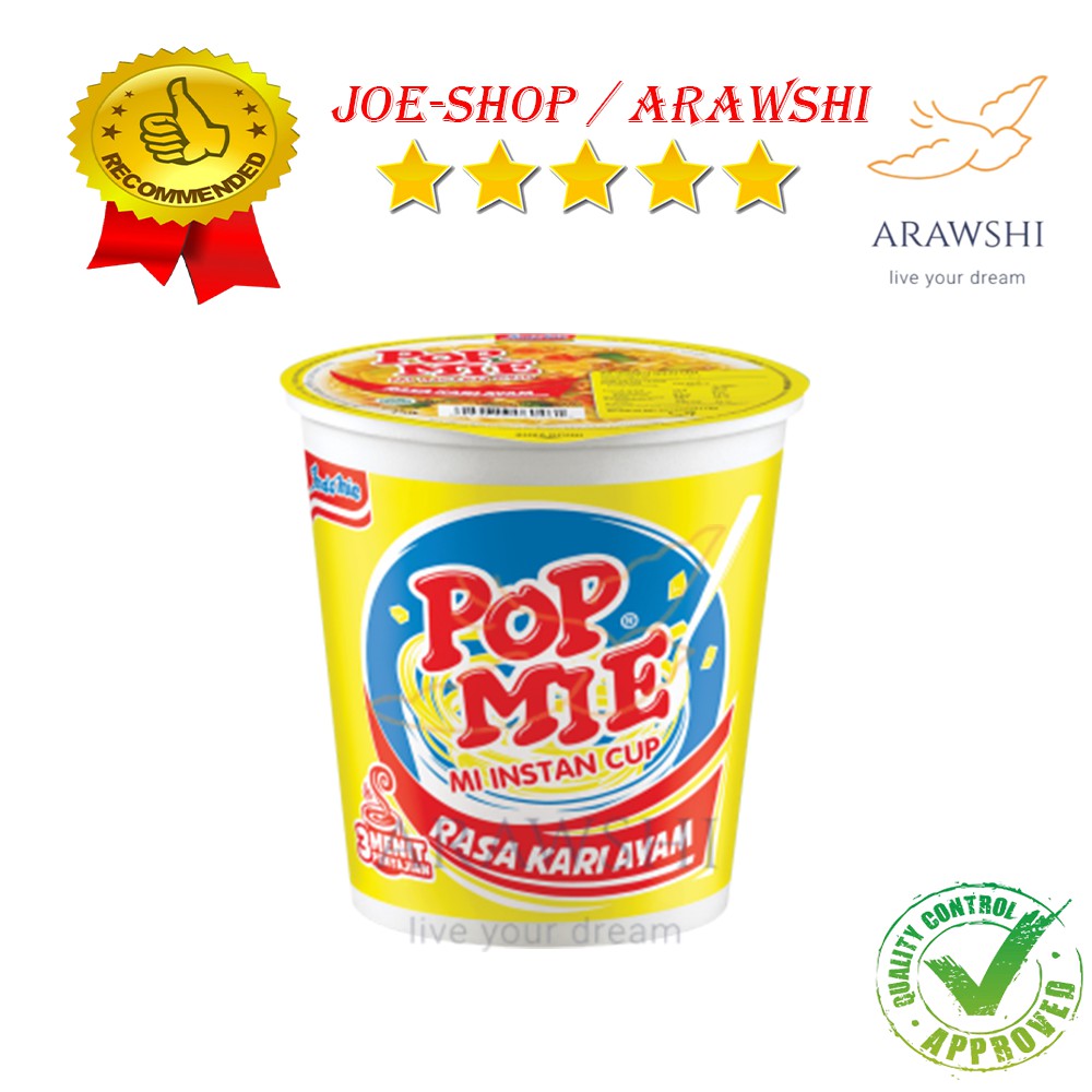 

POP MIE MI INSTAN KARI AYAM CUP 75g