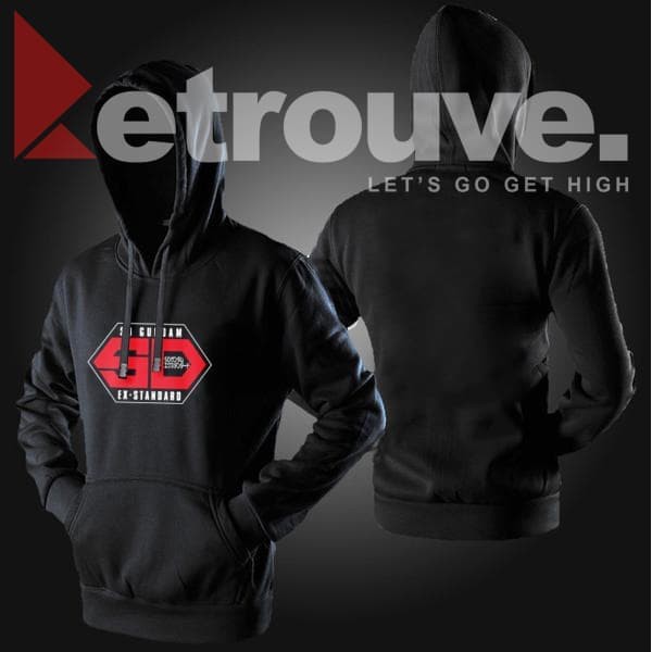"Hoodie SD Gundam - Hitam"