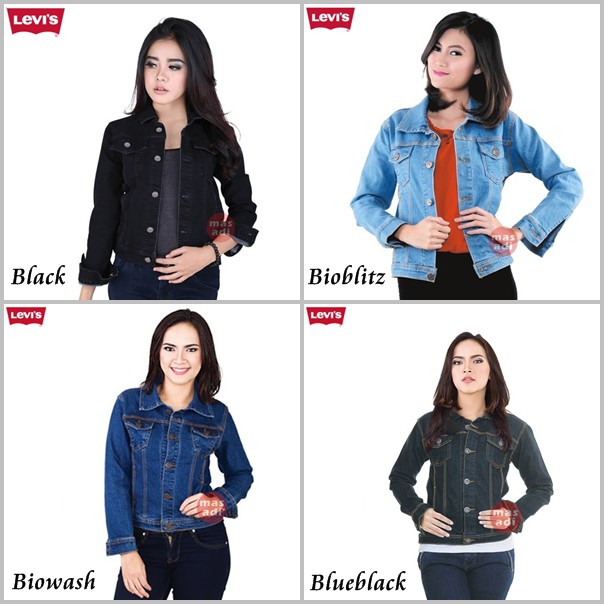 84+ Model Jaket Levis Warna Hitam Gratis Terbaru