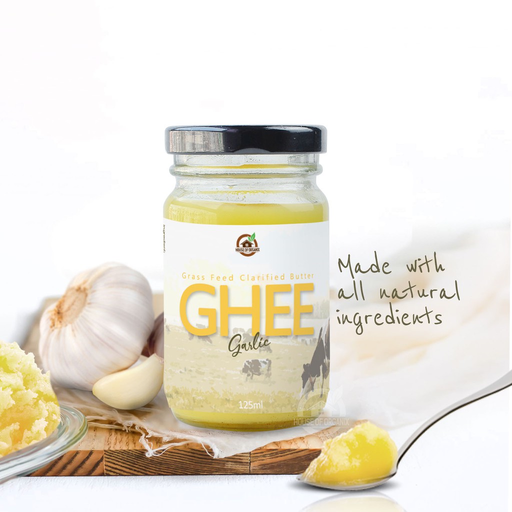 House Of Organix Natural Ghee Garlic