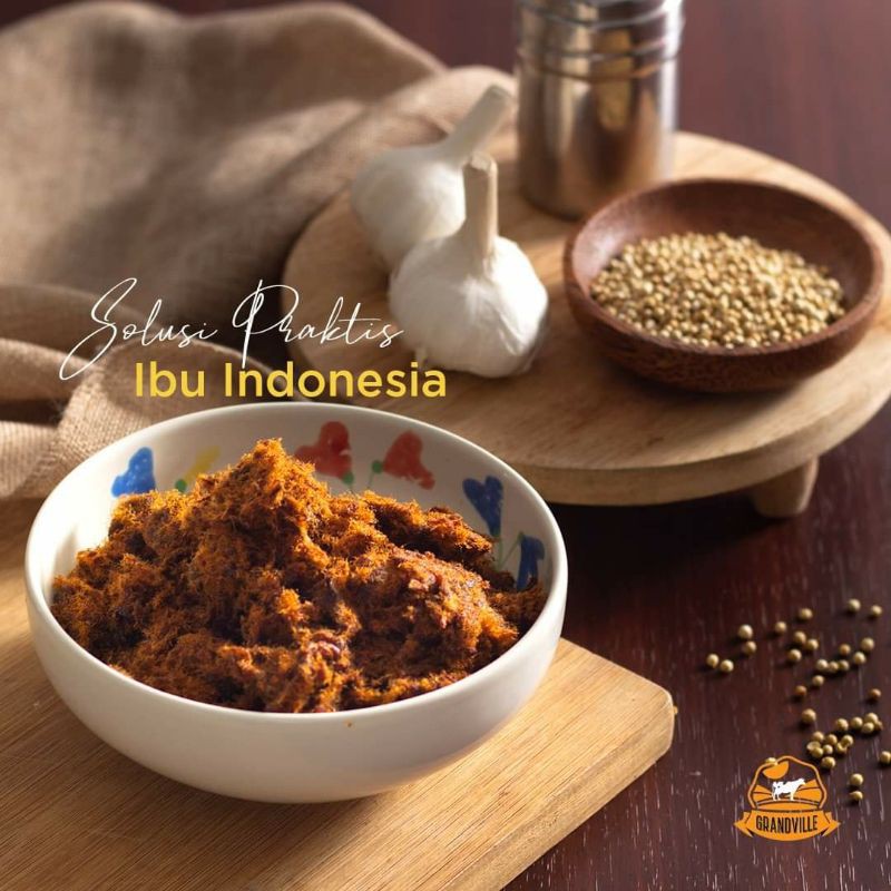 Abon ayam / sapi crunchy chicken / beef floss Grandville / abon anak MPASI