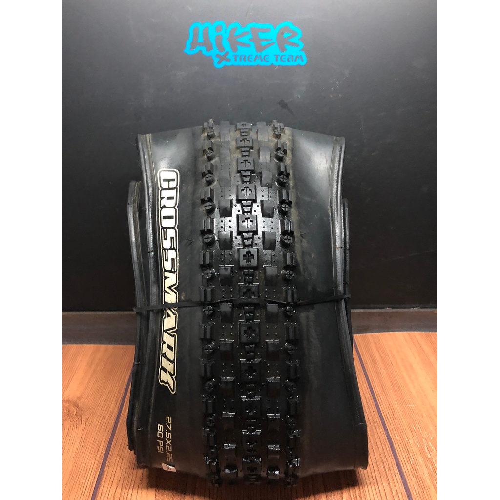 Ban Luar mtb seli sepeda lipat Maxxis Cross Mark 27.5x2.25 kevlar EXO Protection bekas