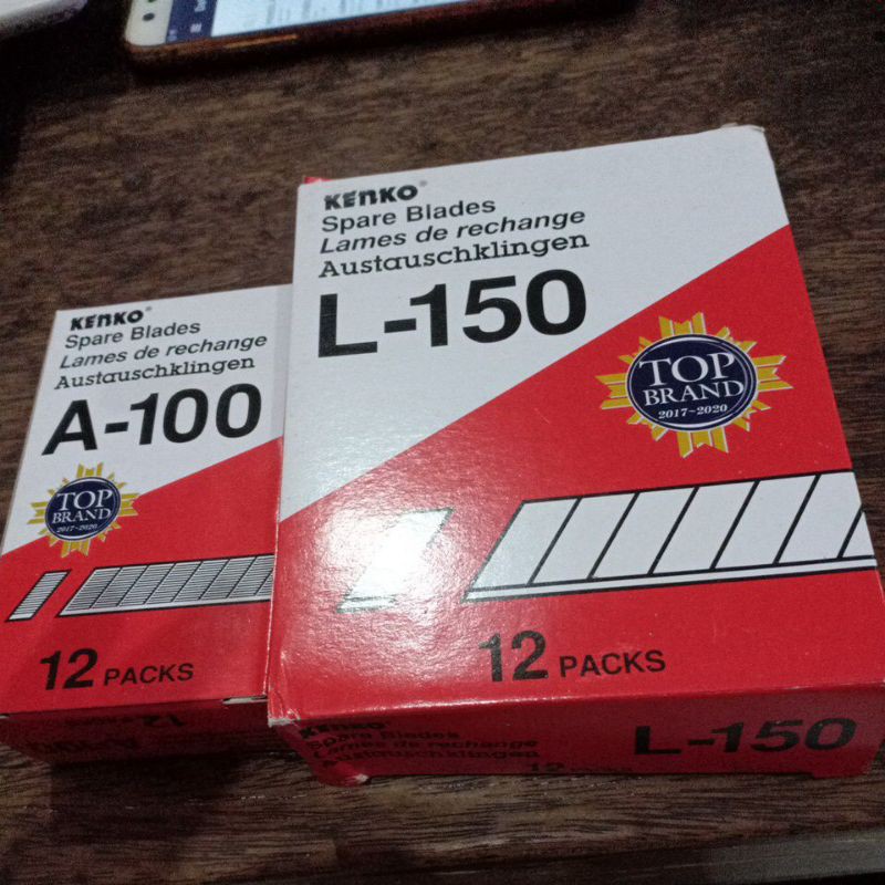 

ISI CUTTER KENKO A100 DAN L150 isi 12kotak