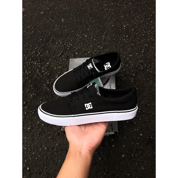 dc shoes trase tx black/white