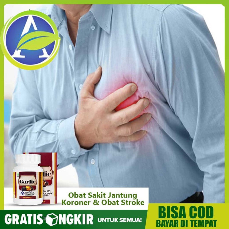 

Obat Jantung, Jantung Koroner, Obat Herbal Jantung Koroner, Obat Sakit Jantung Garlic Kapsul ASLI