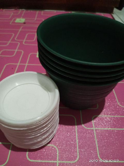 Pot Tawon 18 Cm Plastik  Tanaman Hias Bunga  Sukulen Kaktus