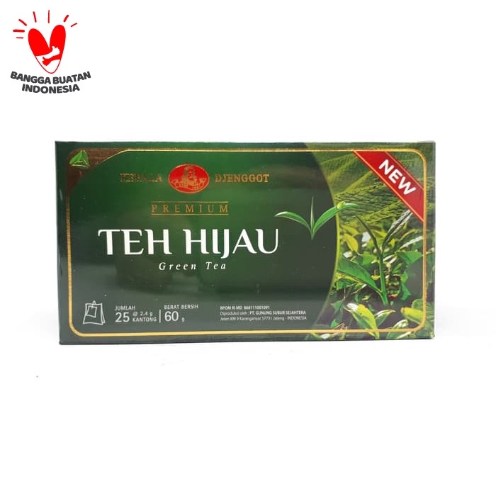 

B06 Teh Hijau Green Tea (Teh Celup) Kepala Djenggot 60 Gram Gg054S