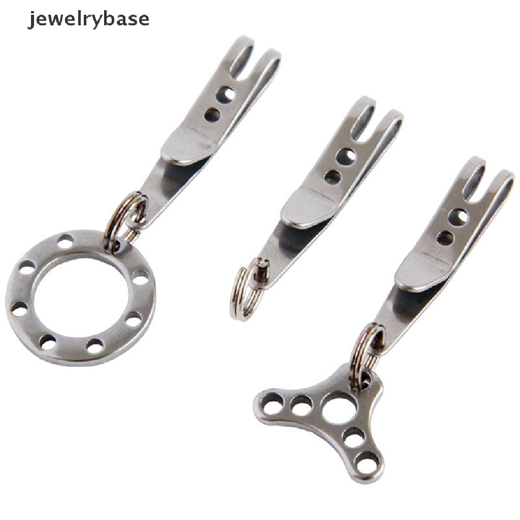 (jewelrybase) Klip Karabiner Mini Holder Kunci / Tas Pinggang Untuk Outdoor