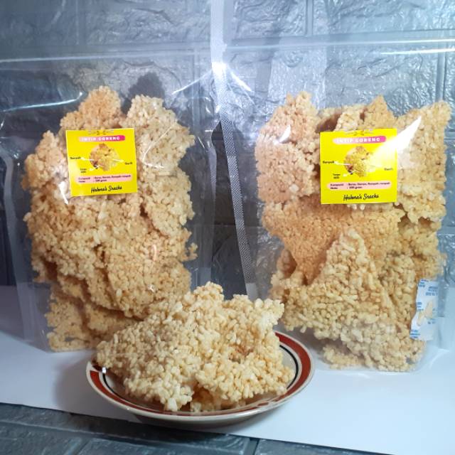 

Cemilan Snack Intip Gurih Original Renyah Enak