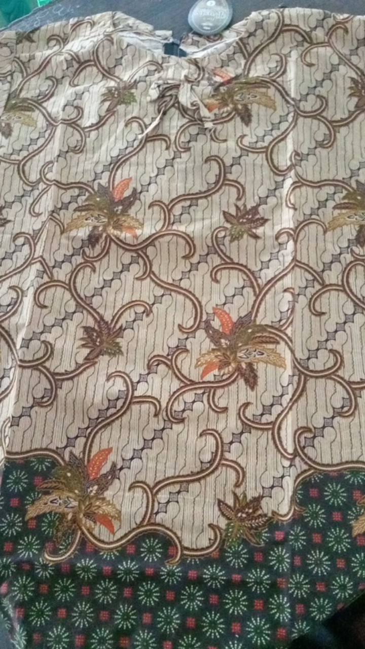 Atasan Batik Dolby Dolbi Dobby Doby Tenun Sutra Tulis Halus Katun Atbm Baron ,sarombit Atasan