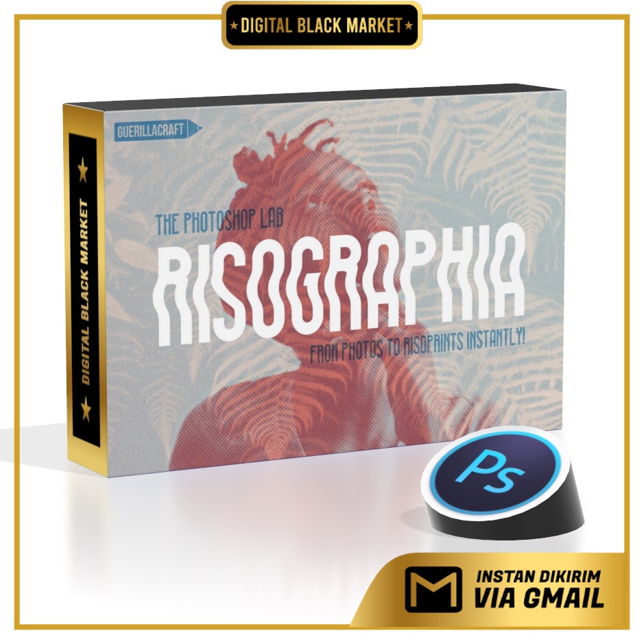 Risographia Styles - Photoshop Action