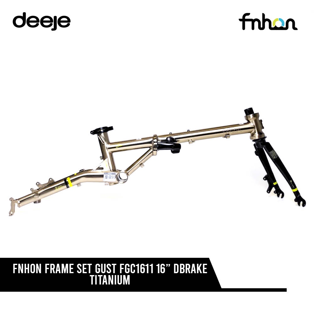 FNHON FRAME SET GUST DISC STD 16" TITANIUM