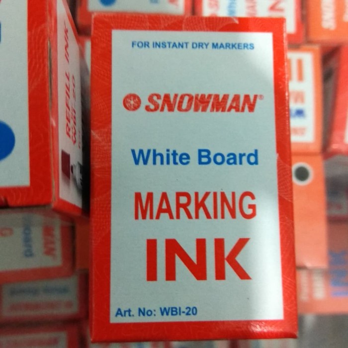 

Buruan Refill Spidol Snowman White Board/Bisa Dihapus Bagus