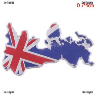 1Pc Stiker Emblem Logo Bendera Inggris Bahan Alloy untuk 1Pc Stiker Emblem Logo Bendera Inggris Bahan Alloy untuk