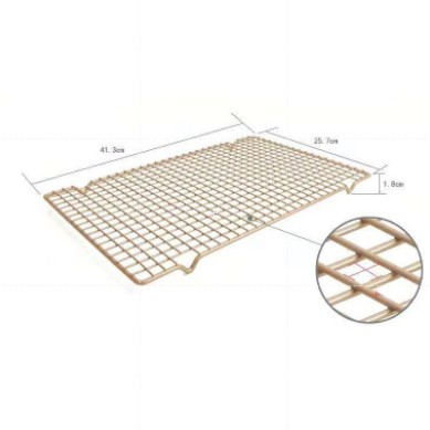 CHEFMADE COOLING RACK BESAR NON STICK / PENDINGIN KUE RAK GOLD / RAK KUE / COOLING RACK