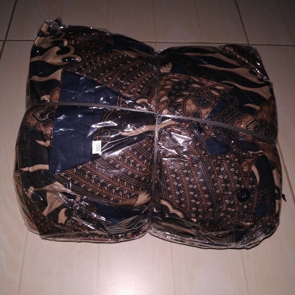 Batik Couple Ayah Dan Anak Laki Laki Modern