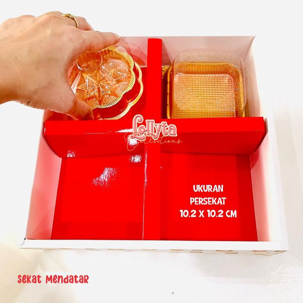 

Harga Termurah LBEGB Mooncake Box / Kotak Hampers Mooncake happy mid autumn Festival Sekat 4 (100-180 gr) Q81 Bestseller