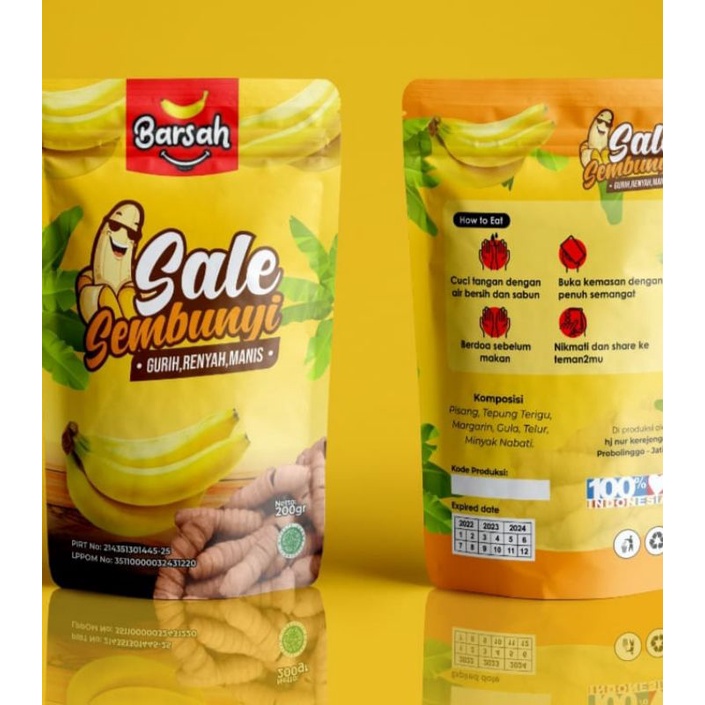 

Sale pisang sembunyi 200 gr UKM Barsah