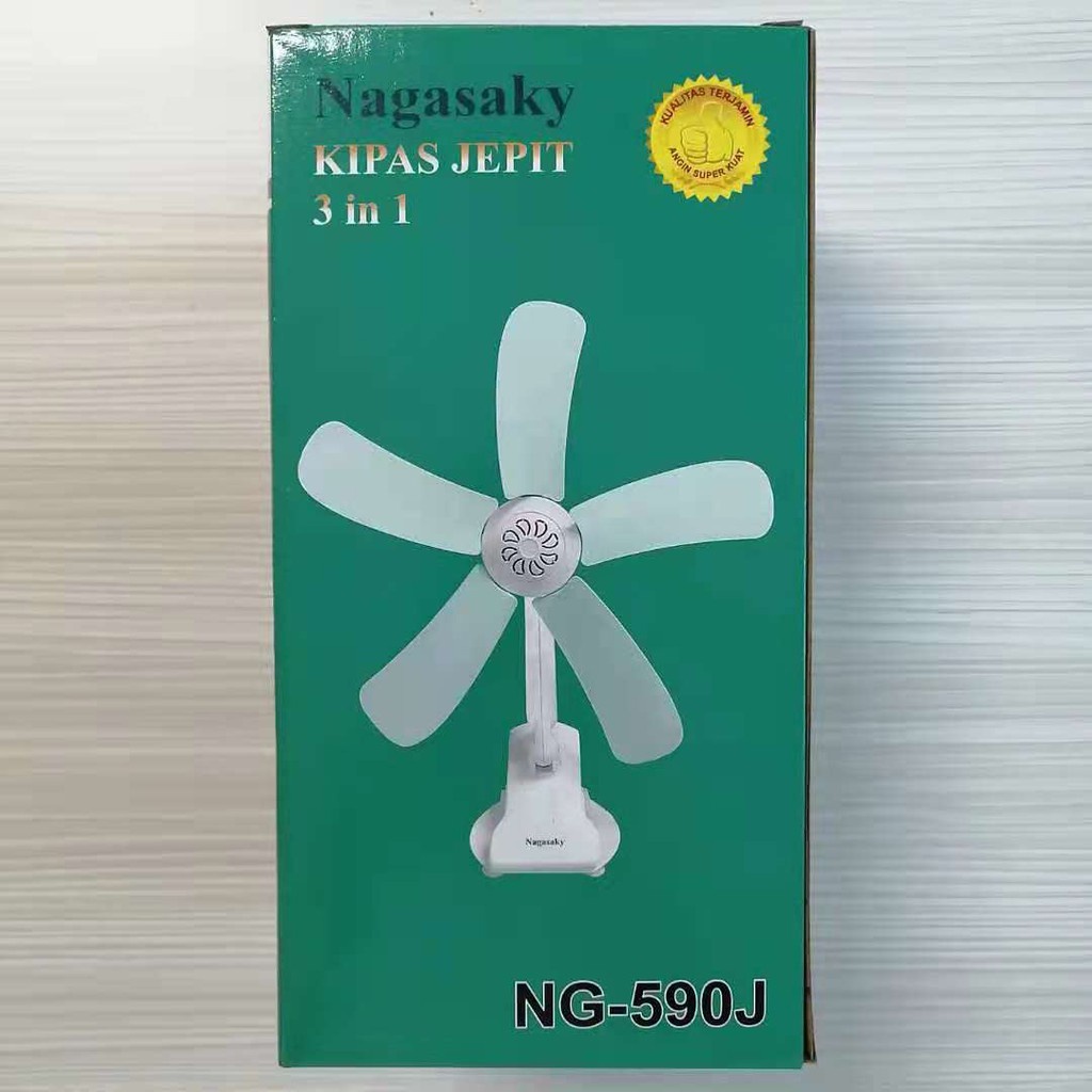 kipas jepit /kipas 3 in 1/kipas duduk/kipas gantung NAGASAKY