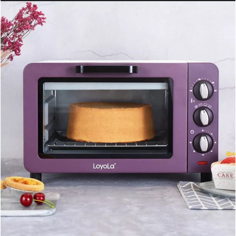 Loyola 15L Oven Listrik Smart Control Multifungsi .4 Elemen Pemanas