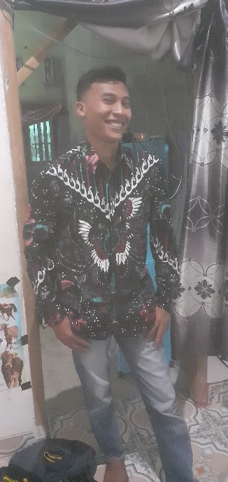 Batik Couple Keluarga Sania Ruffle Ori Ndoro Jowi Dnt Kupu Kuning