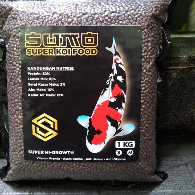 ♥ PAKAN KOI SUMO HIGH GROWTH Size:S produck terlaris