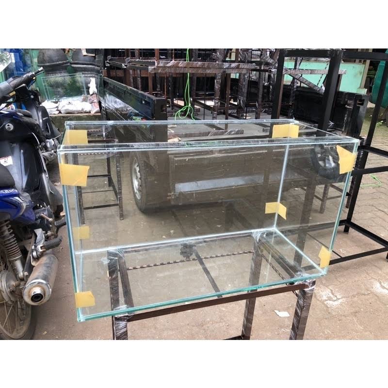 [KHUSUS GRAB/GOJEK] AQUARIUM KACA 60x30x35 // AKUARIUM KACA POLOS // AKUARIUM KACA