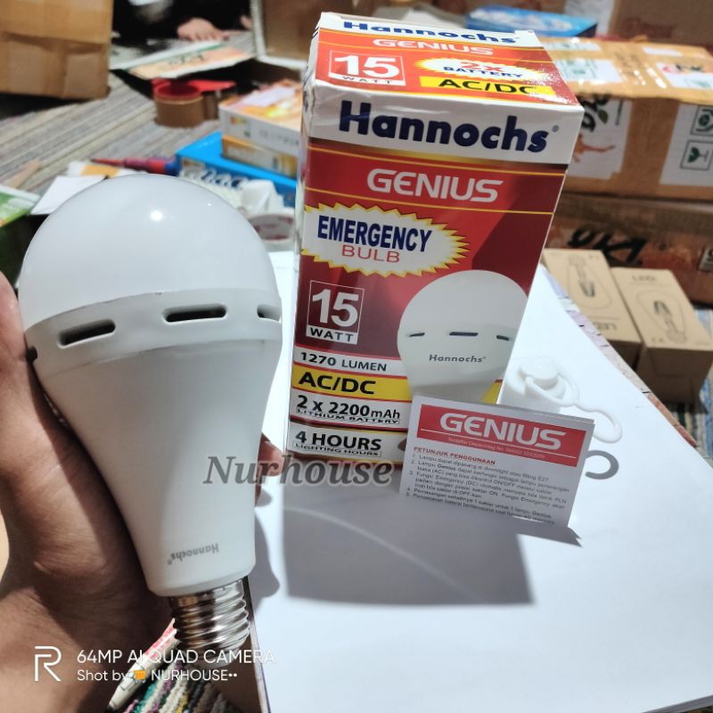 emergency 15 watt hannochs genius