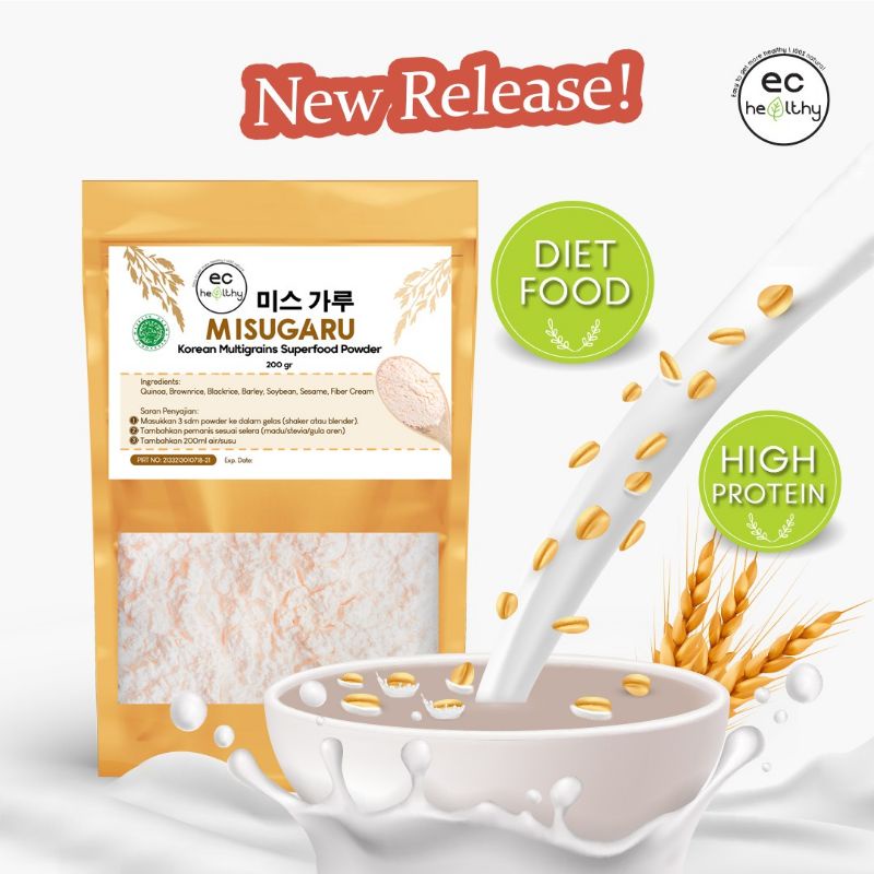 EC Healthy Misugaru Korean Multigrain Powder