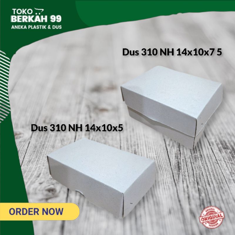 

dus snack putih polos paper box hajatan prasmanan craf