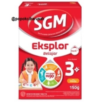 SGM Eksplor 3+ Madu 150GR/popokcibarusah