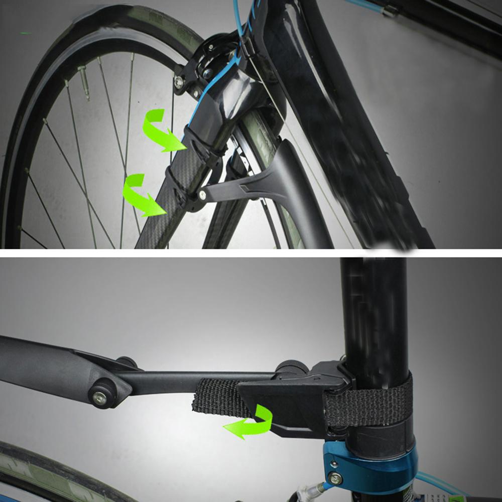 Lanfy Mudguard ABS Tahan Lama Quick Release Depan Belakang MTB Cycling Accessories Spakbors