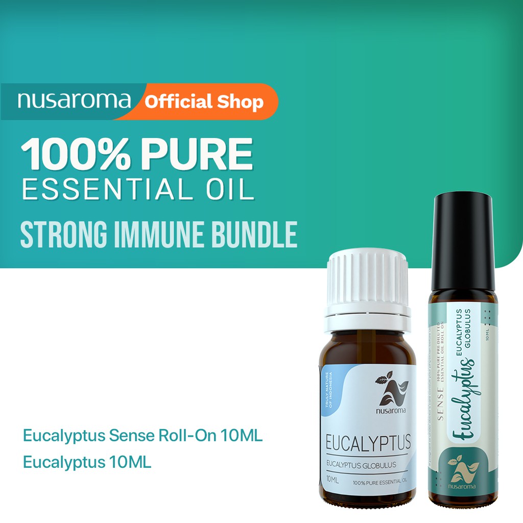 Nusaroma Strong Immune Bundle Essential Oil - Bundle Isi 2 Oils