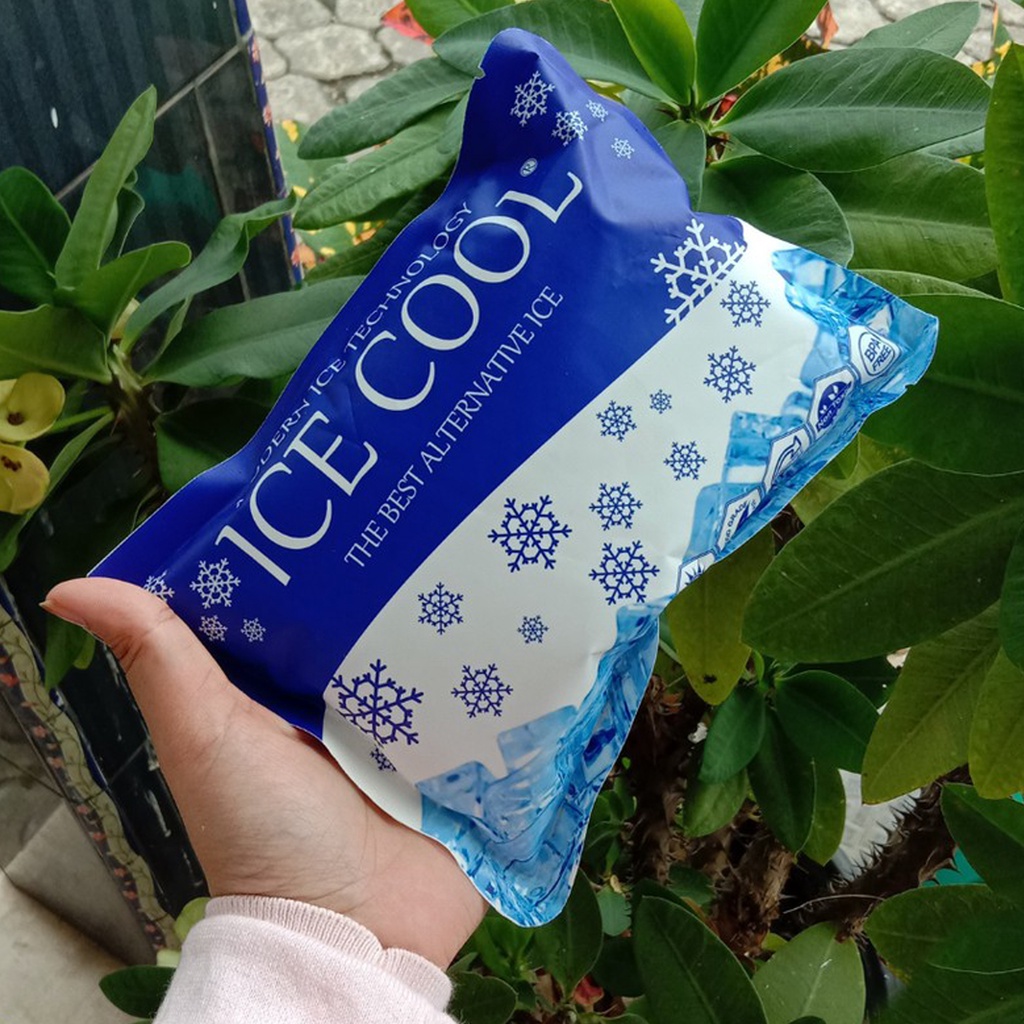 ice cool ice gel pack 500 gram pendingin dan penghangat asi makanan bayi gel pendingin minuman es jell pack