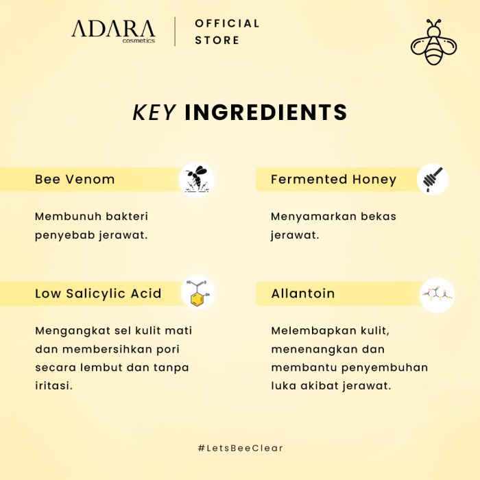 ADARA - Bee Clear Acne Gel Original BPOM