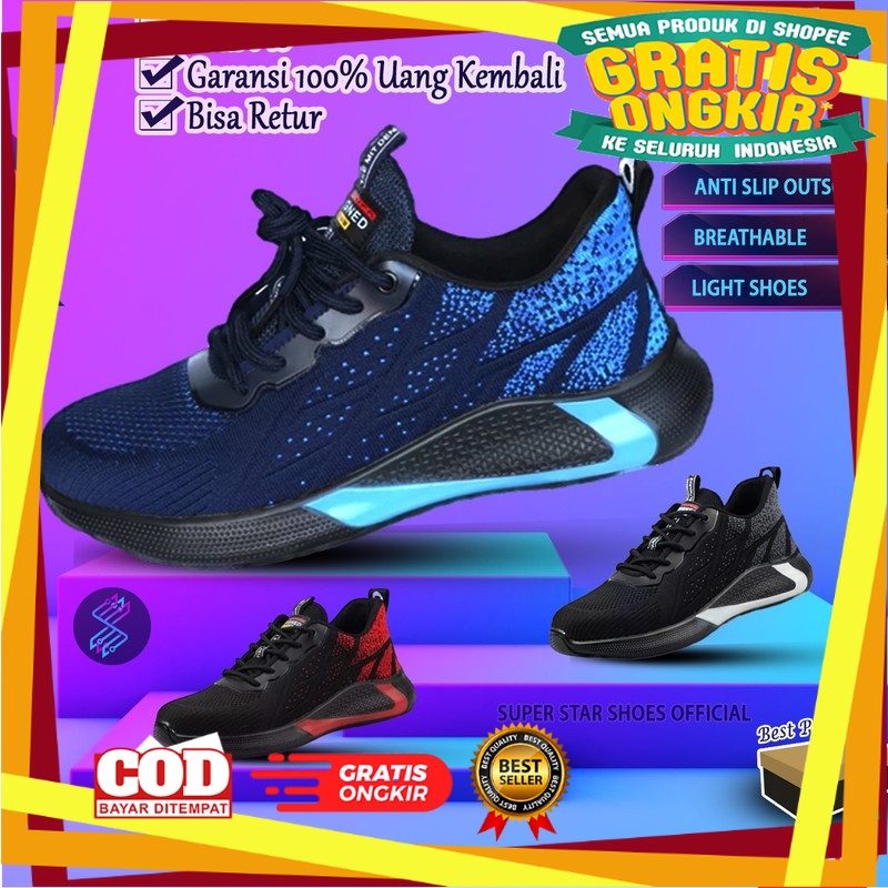 UKURAN SIZE 37 38 39 40 41 42 43 44 45 / Sepatu Sneakers Pria / Sepatu Pria / Running Bintik Fashion