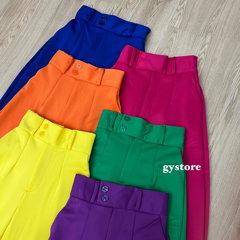 Lamora Long Cullotes Pants | Celana Kulot Highwaist | Celana Kulot Scuba