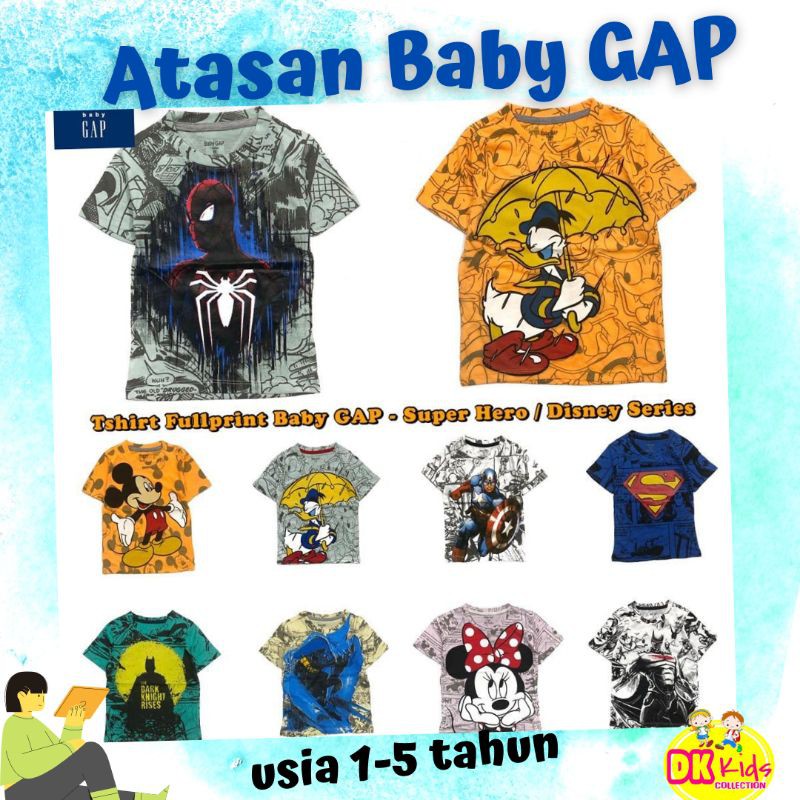 Baby GAP-Kaos Anak Full Print