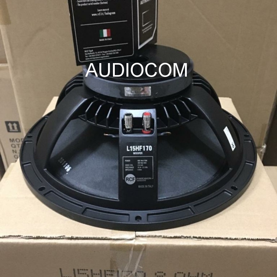 Speaker Komponen RCF L15HF170 / L15 HF170 / L 15HF170 15 INCH GRADE A