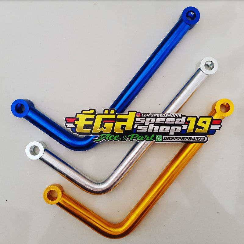 bracket dudukan l knalpot