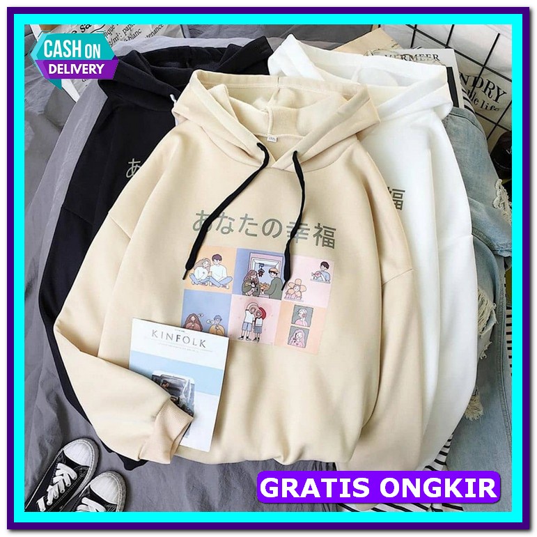 Jaket Brand Sweater Hoodie Mitchell&Ness La Lakers Logo Arch Hitam Pre Hoodie Wanita Dan Pria Dery H