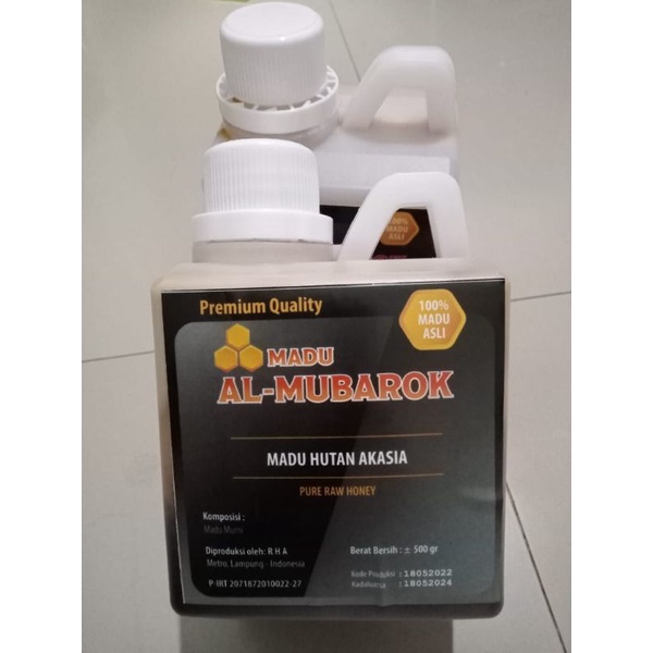

madu hutan akasia Al-mubarok 500 g