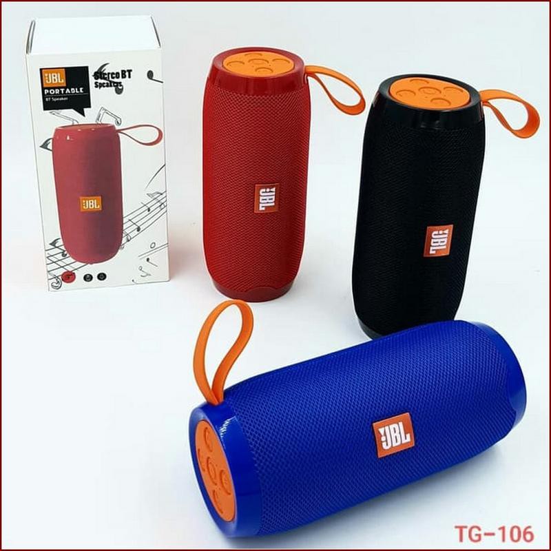 Jbl Speaker Bluetooth Wireless Portable Stereo Bt Speakers Tg106
